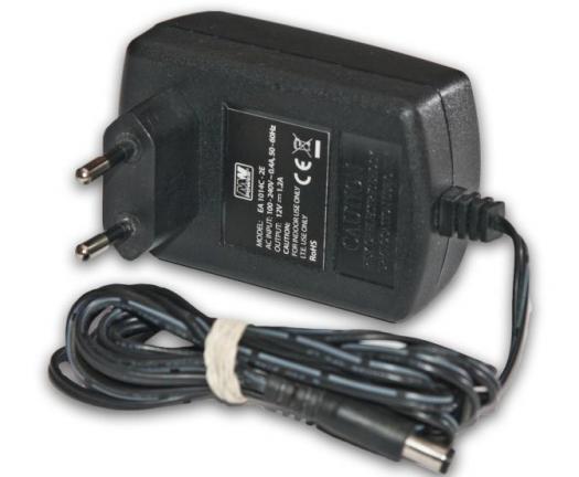 Zasilacz wtyczkowy 12V/1A EA1014