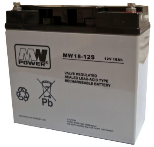 Akumulator �elowy MW 18-12S 12V, 18Ah